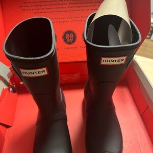 Hunter Black Rain Boots